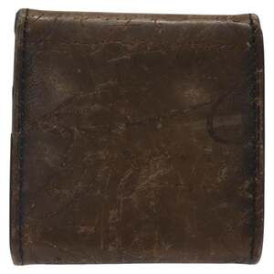 Berluti Leather Calligraphy Coin Purse Brown